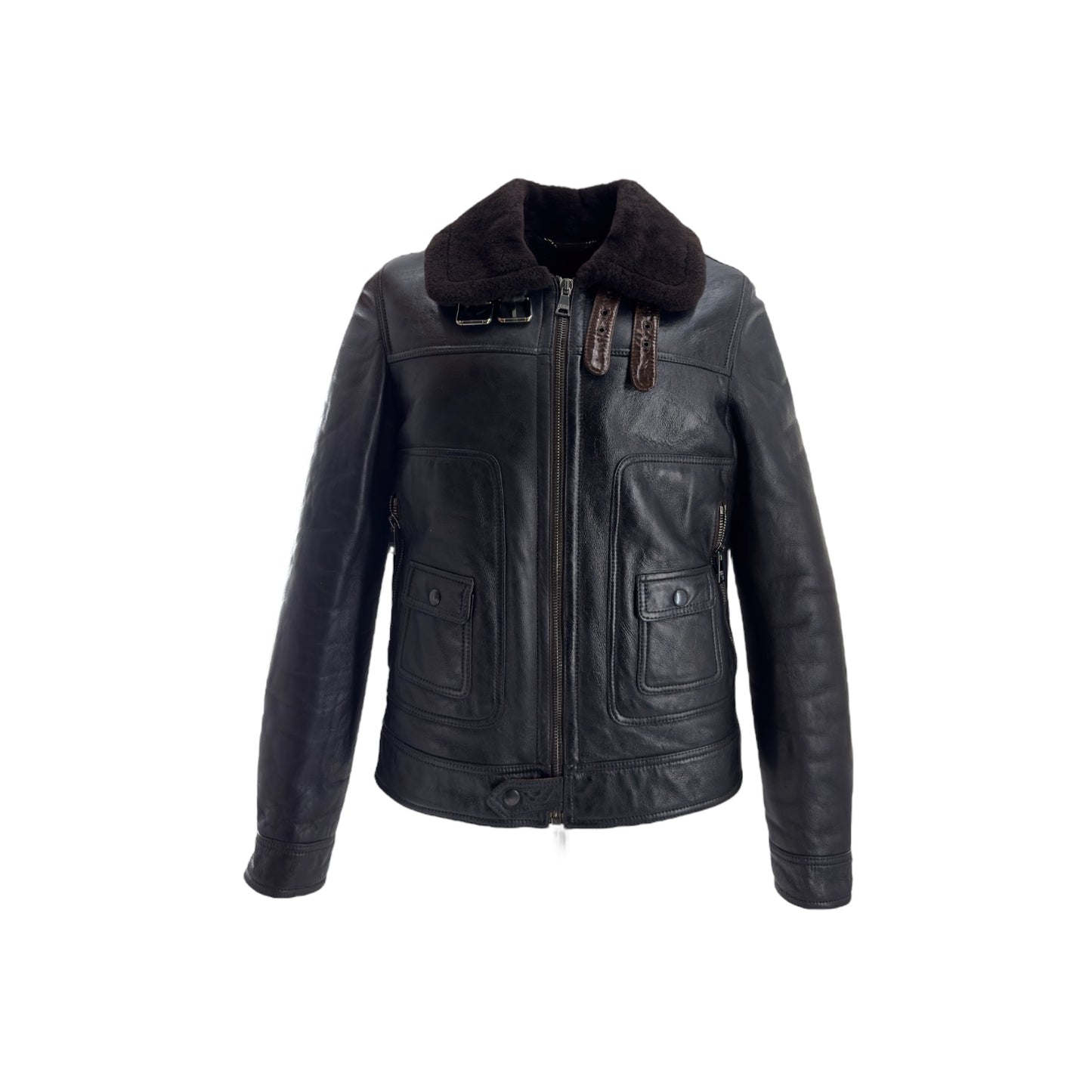 Dolce & Gabbana - Shearling Bomber Jacket