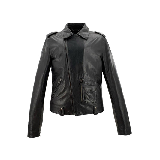 Dolce & Gabbana - D-Pocket Bull Leather Jacket