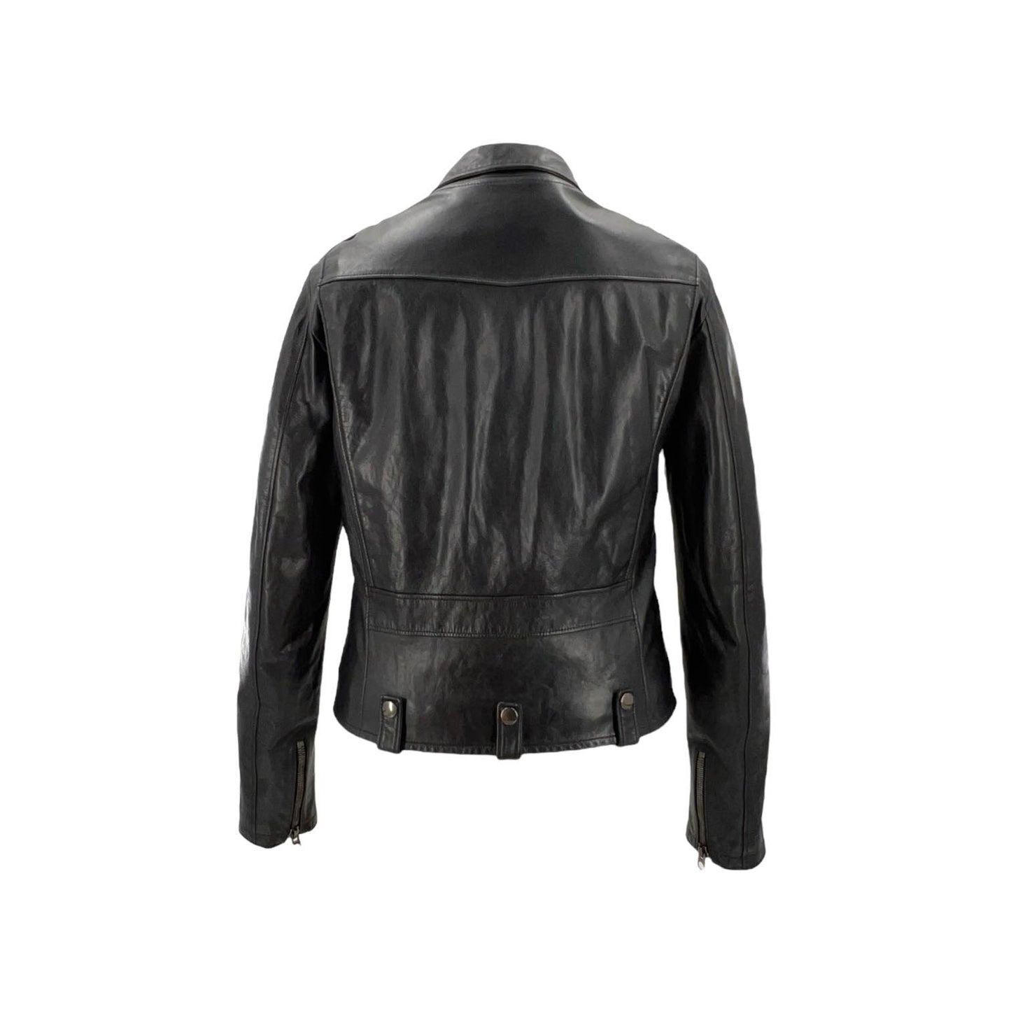 Dolce & Gabbana - D-Pocket Bull Leather Jacket