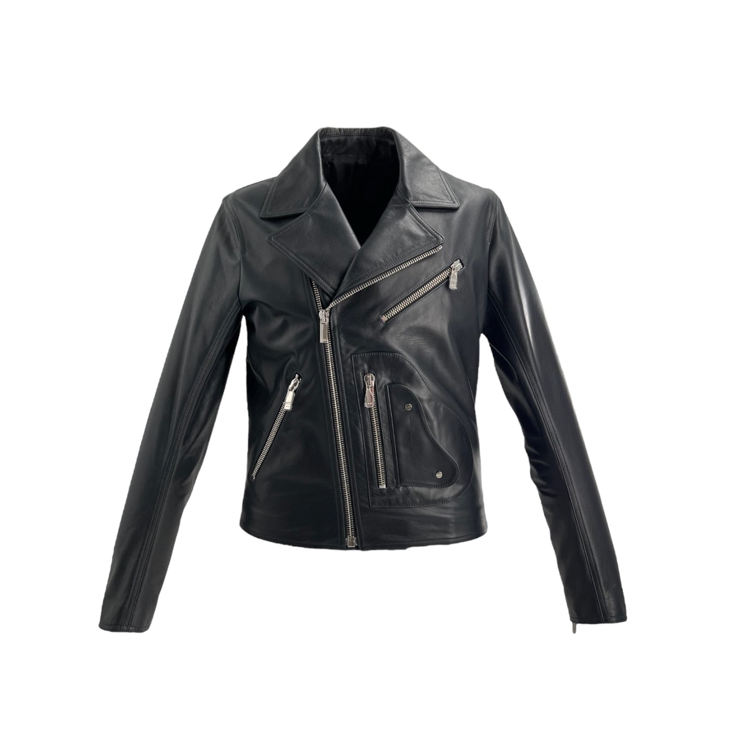 Dior - Saddle Biker Leather Jacket (Bull-hide)