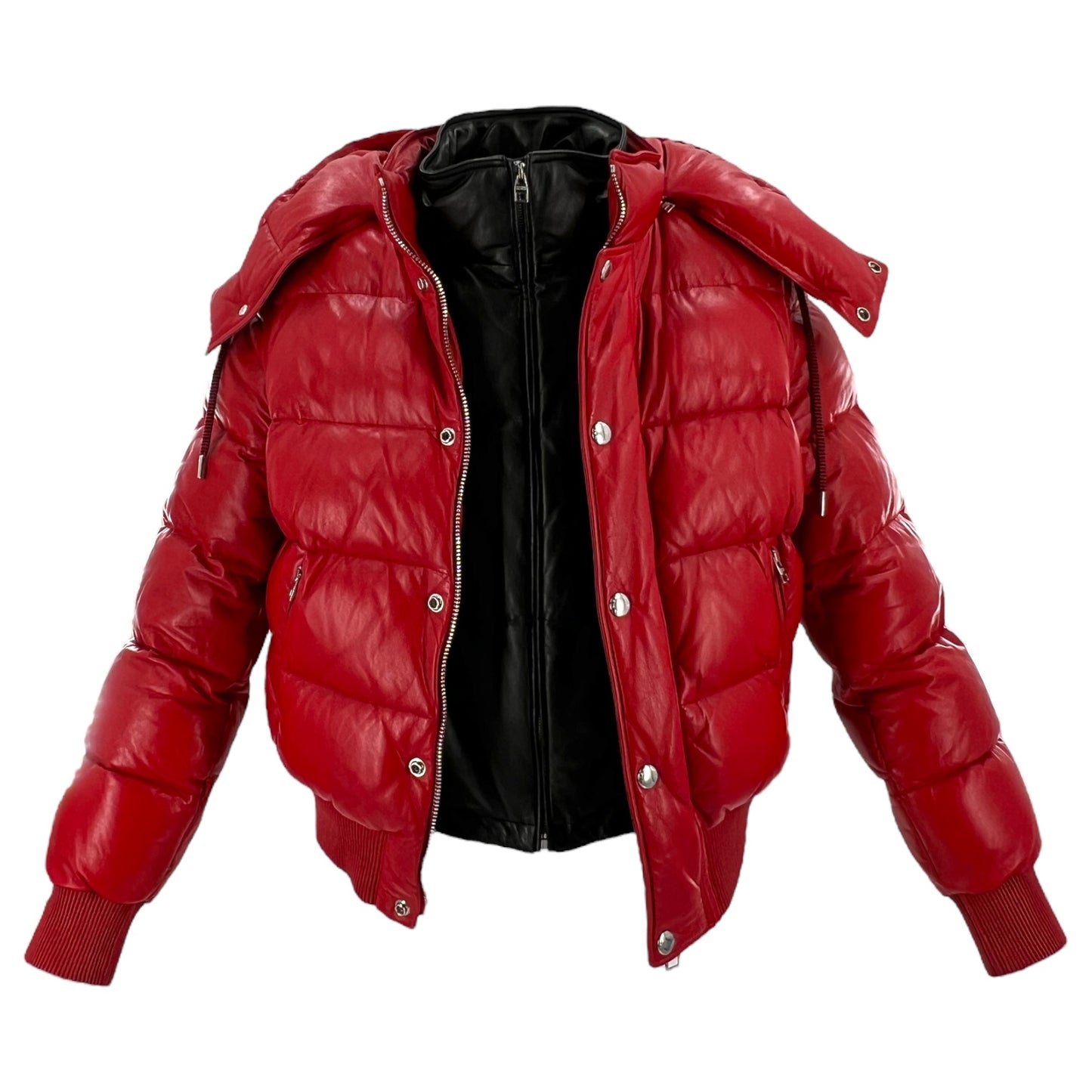 Alexander McQueen Down-filled Leather Jacket